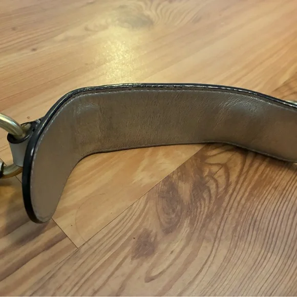 Vintage Y2K Coach Metallic Silver Hobo Bag coach Carly with handmade charm - Picture 9 of 14